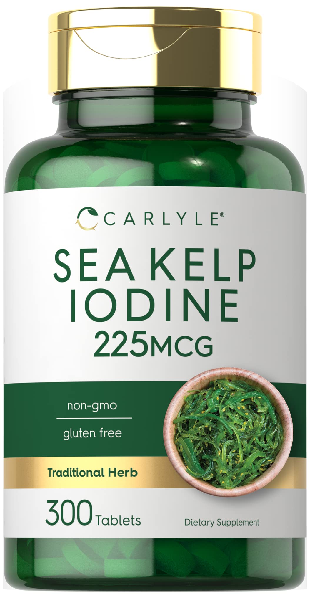 Carlyle Varech-Mer comprimés: bouteille pratique pour une supplémentation iodée au quotidien.
