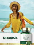 Carlyle Varech-Mer badge sans gluten et sans OGM pour la pureté du produit.