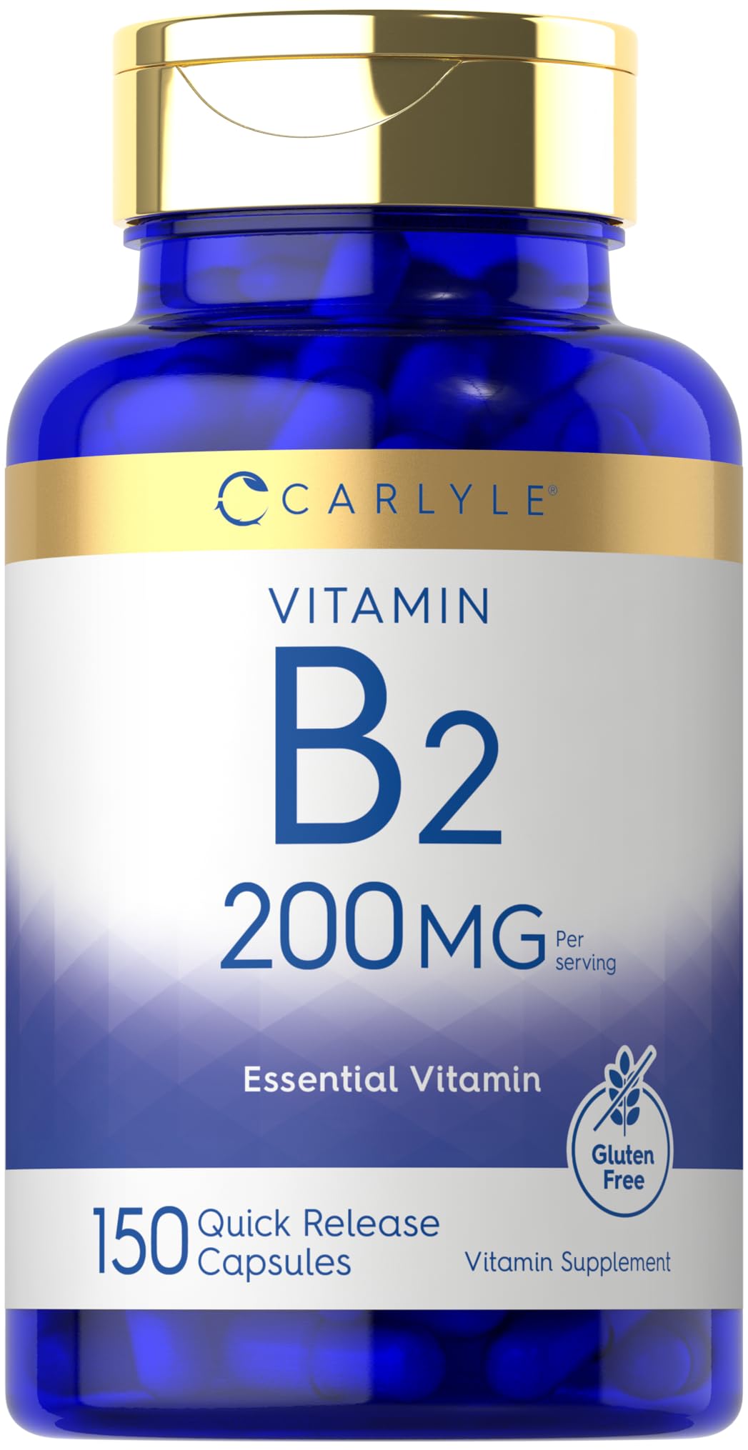 Carlyle Vitamine B2 200 mg – boîte de gélules, apport pratique quotidien