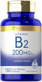 Carlyle Vitamine B2 200 mg – boîte de gélules, apport pratique quotidien