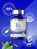 Carlyle Vitamine B2 400 mg – sans gluten, option adaptée