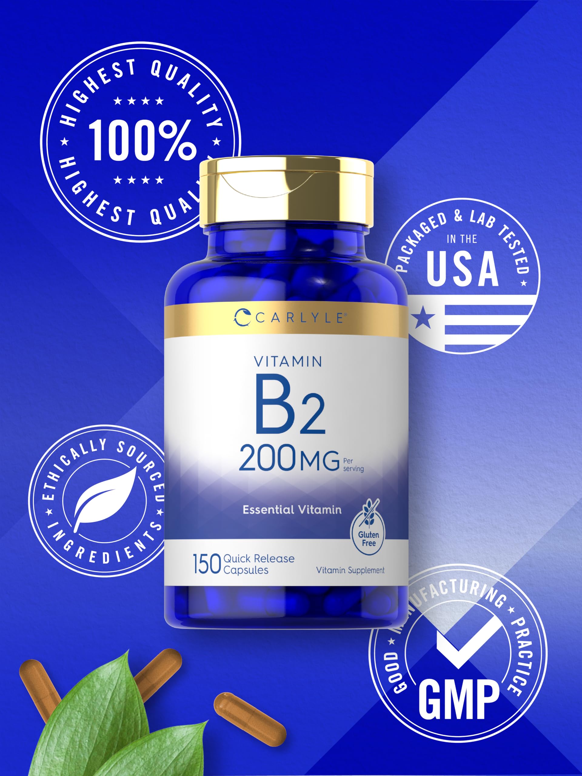 Carlyle Vitamine B2 – emballage présentant le produit