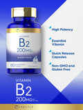 Carlyle Vitamine B2 – étiquette claire sur l emballage
