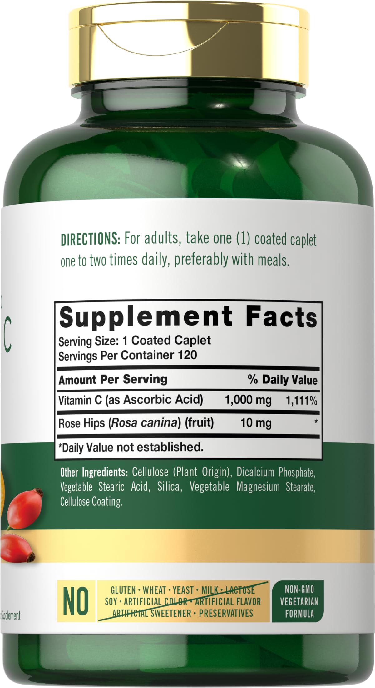 Caplets végétariens Carlyle 1000 mg, zoom sur la texture pratique.
