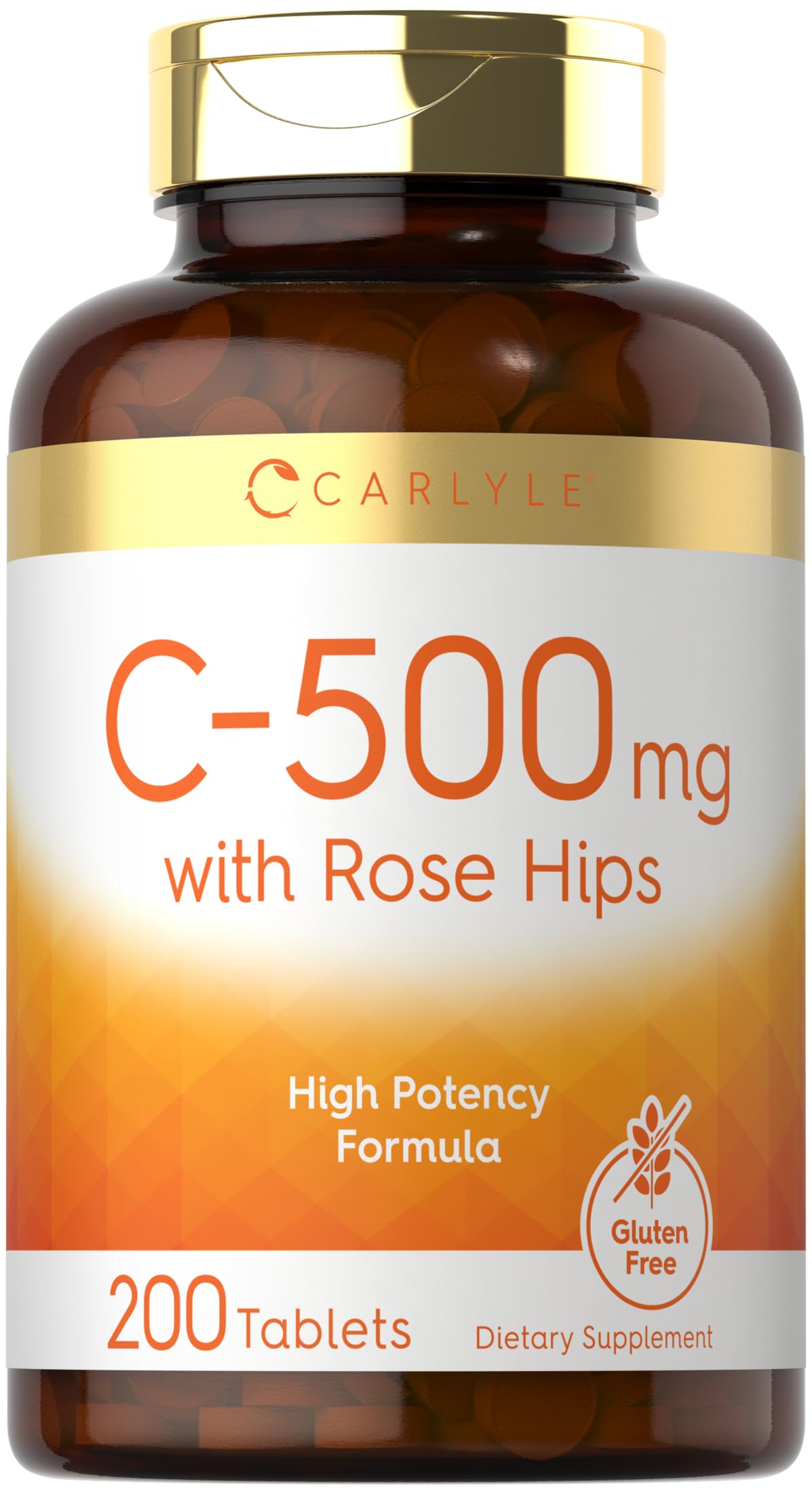 Carlyle Vitamine C 500 mg bouteille: apport quotidien en vitamine C.