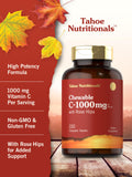 Produit Tahoe Nutritionals, testé en laboratoire pour la qualité.