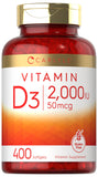 Carlyle D3 dans une bouteille, dosage quotidien pratique.