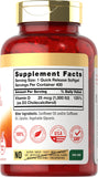 Carlyle Vitamine D3: gélules molles rapides à avaler pour le bon dosage.