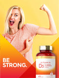 Carlyle Vitamine D3: gélules non-OGM et sans gluten.