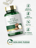 Gélules Carlyle Wild Yam, capsules standard pour prise simple et rapide.