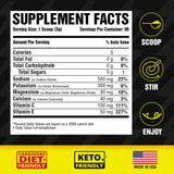 Carnivore Electrolytes Poudre mélange sodium-potassium-magnésium: soutien à la performance et récupération.