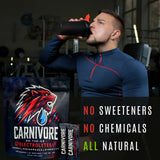 Carnivore On-The-Go Electrolytes: usage quotidien pratique pendant l'effort intense.