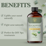 Carno Calm Eucalyptus: soin cutané dilué pour une peau fraîche et purifiée.