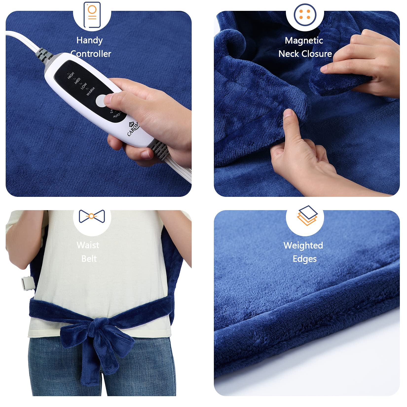 CAROMIO sécurité UL et OEKO-TEX: utilisation sûre et certifiée.