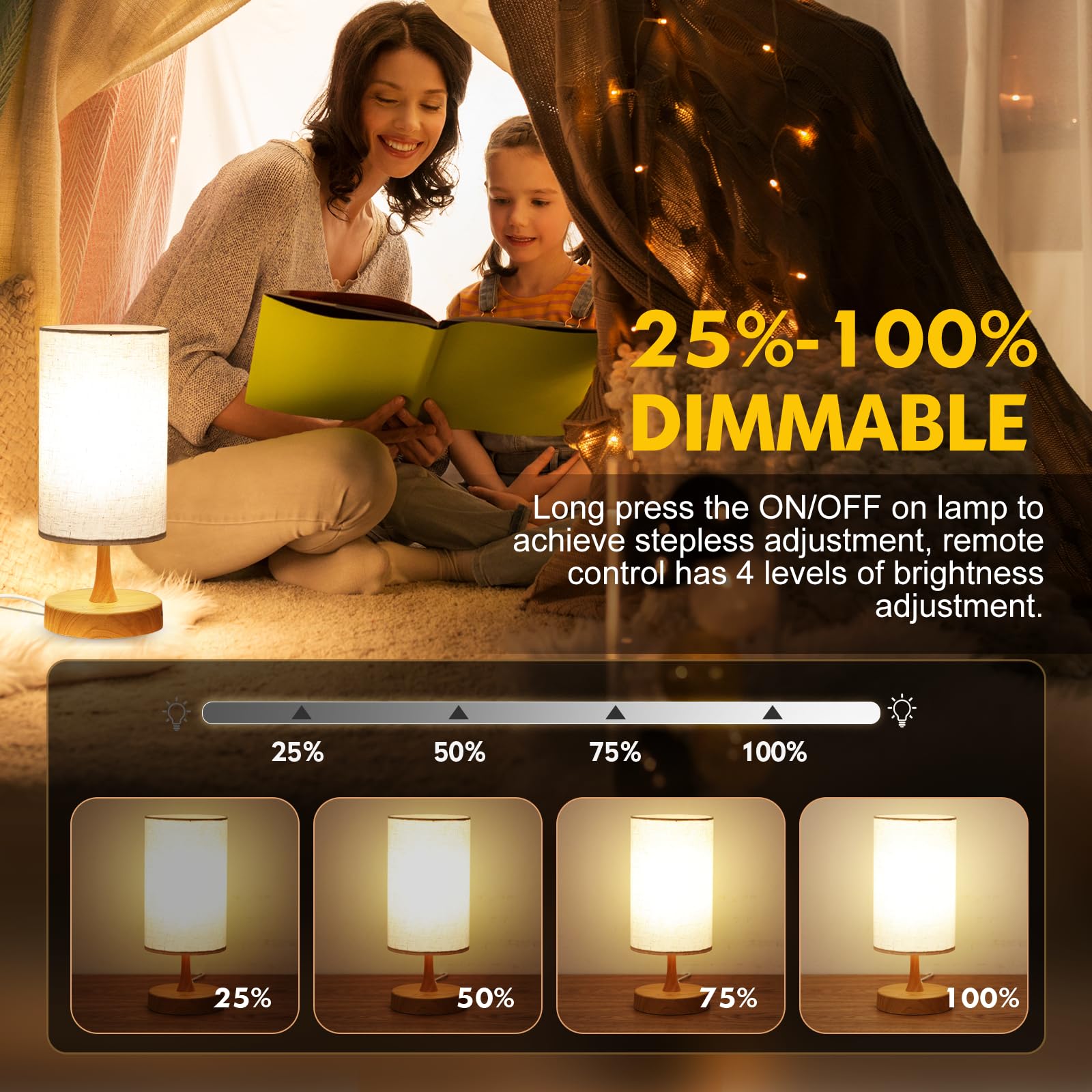 Lampe Caromolly minuterie 10 30 60 90 minutes.