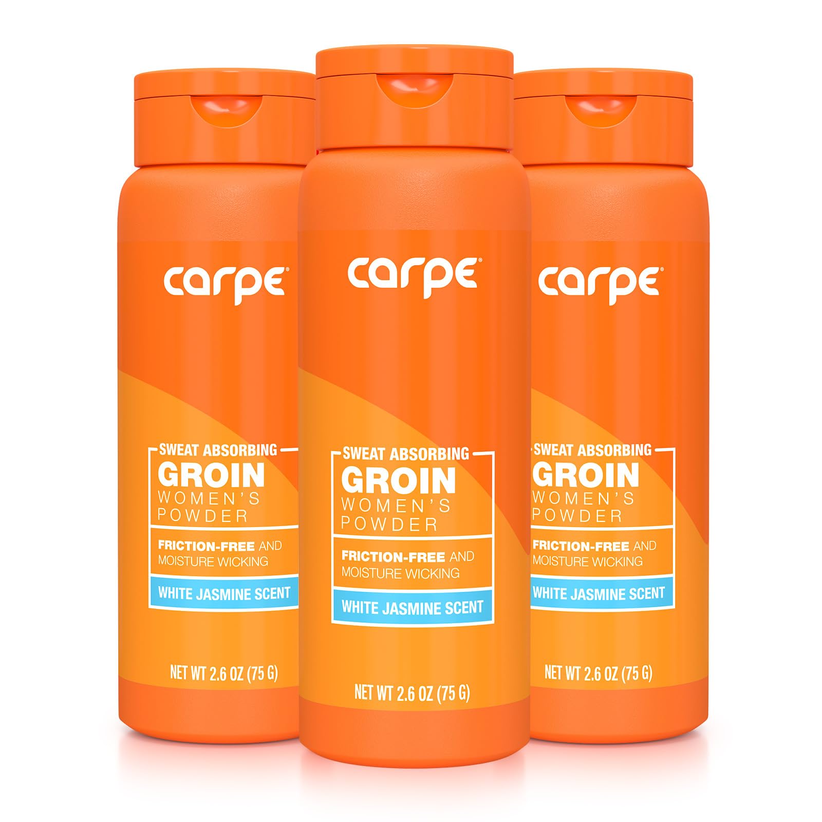 Poudre Carpe pour femme - bouteille élégante offrant fraîcheur durable et application facile.