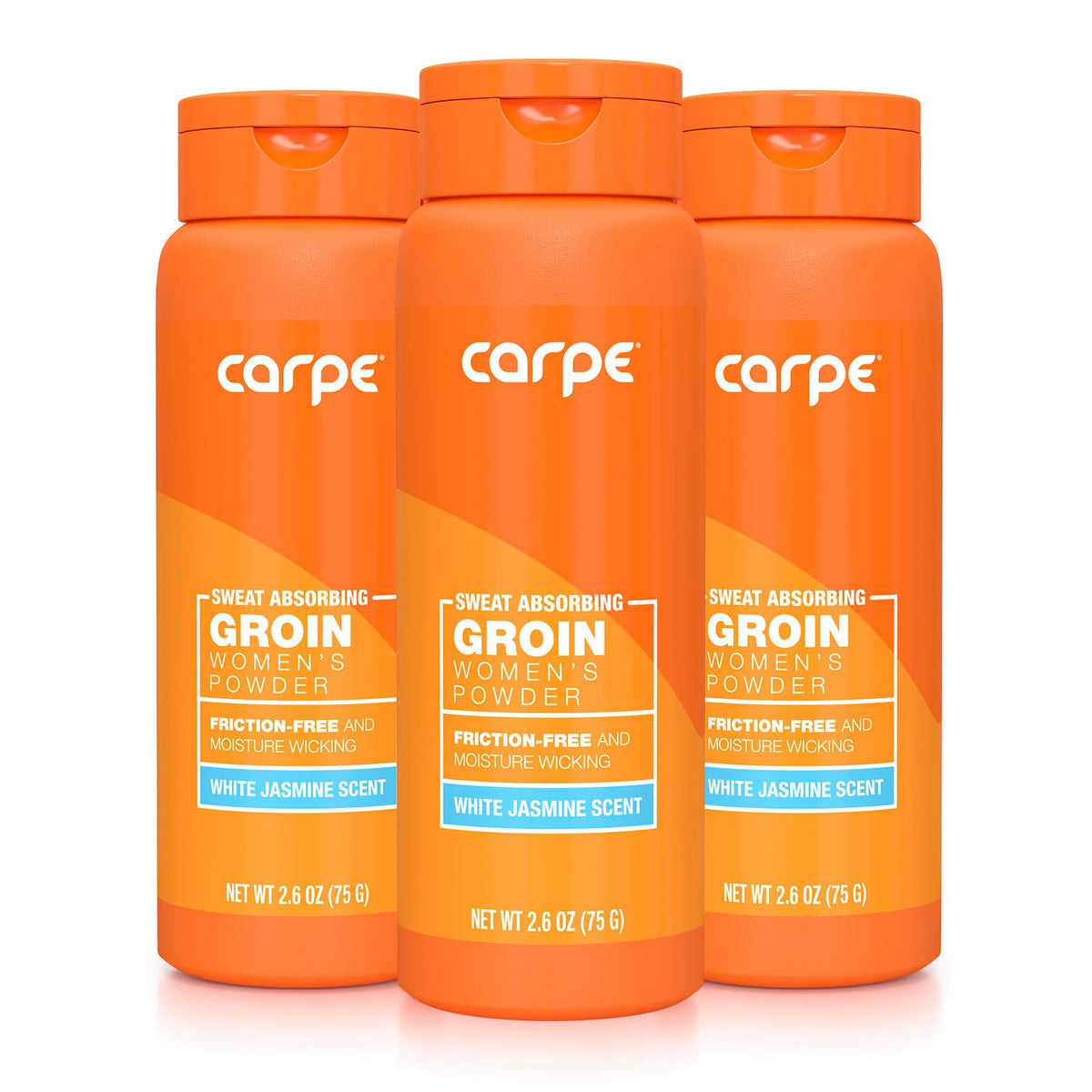 Poudre Carpe pour femme - bouteille élégante offrant fraîcheur durable et application facile.