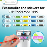 Carroself cartouches supplementaires: recharge rapide pour semaines.