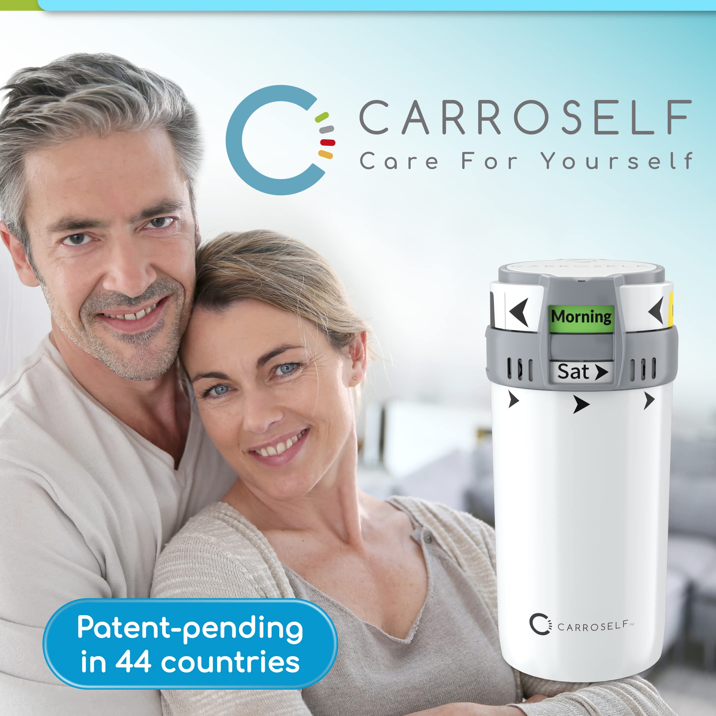 CARROSELF design compact et portable idéal en déplacement.