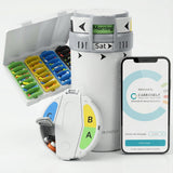 Carroself distributeur pilules complet: organise vos prises quotidiennes facilement.