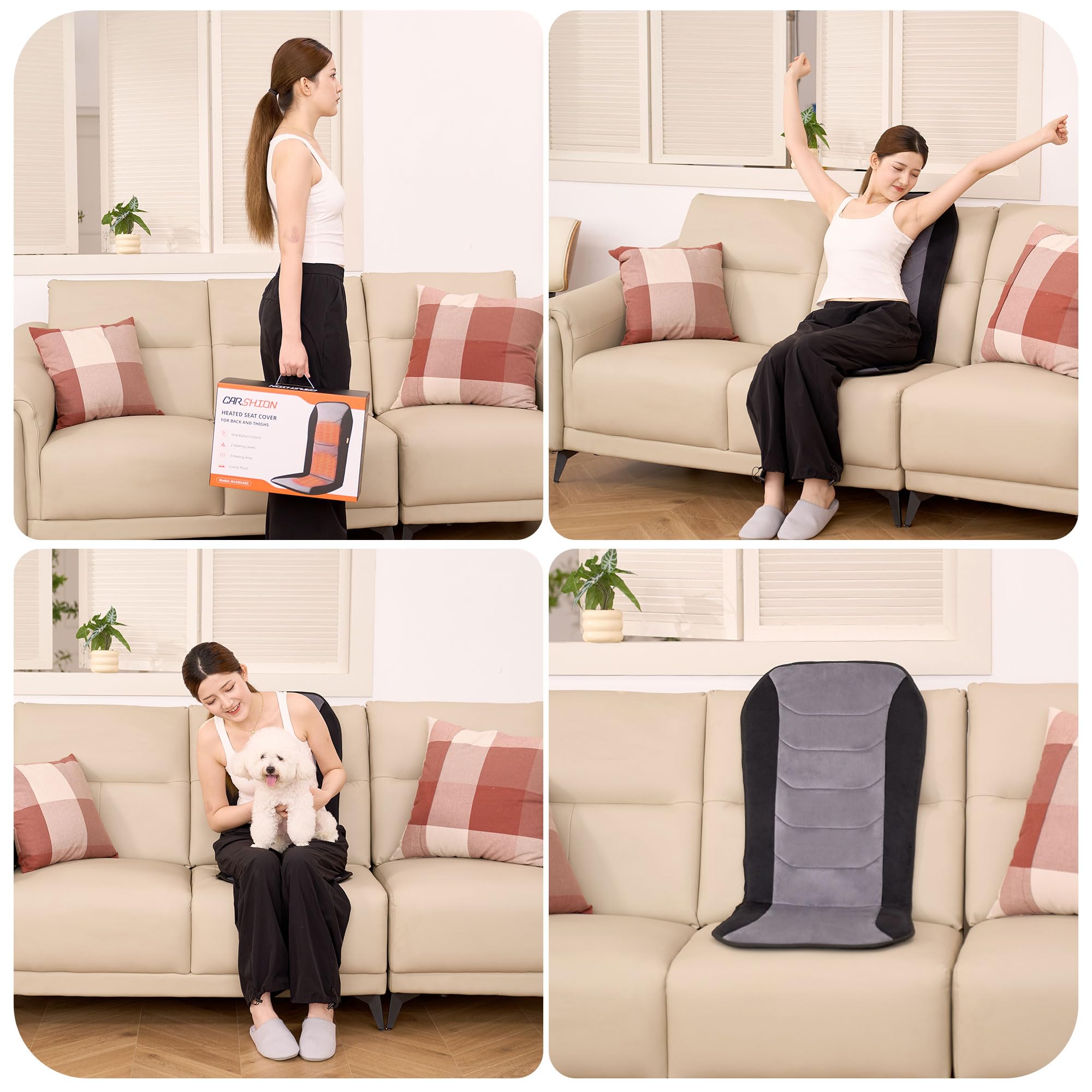 CARSHION confort durable à domicile et au bureau
