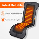 CARSHION coussin-siège-chauffant avec attaches anti-glissantes pour maintien fiable.