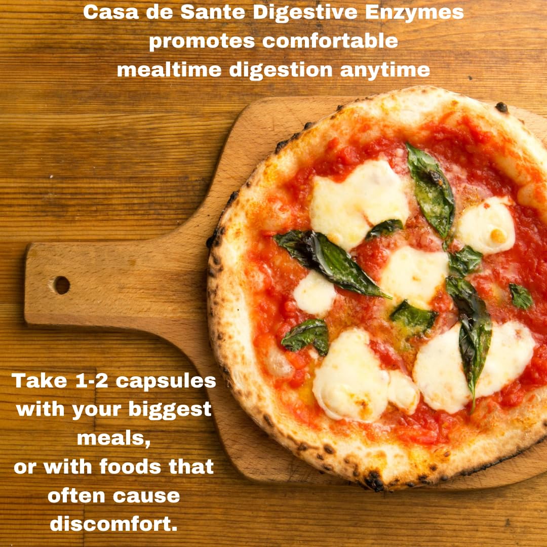Casa de Sante – utilisation sur assiette pour faciliter la digestion