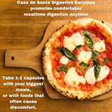 Casa de Sante – utilisation sur assiette pour faciliter la digestion