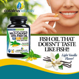Gélules triple-force Catalina Naturals Omega-3 DPA, faciles à avaler.