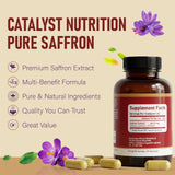 Catalyst Nutrition: ingrédients végétaux, gélules sans additifs artificiels.