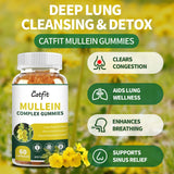 Texture douce des gommes Catfit au molene, ingestion facile