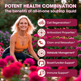 Catfit gouttes soursop-ingredients-sea-moss: algues marines riches en nutriments.