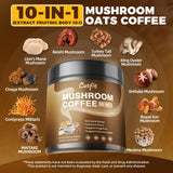Catfit Latte avoine champignons crème, texture onctueuse sans lourdeur