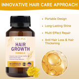 CAUPIA Hair Energy Capsules - dans un verre d'eau, mode d’emploi rapide pour des cheveux sains.