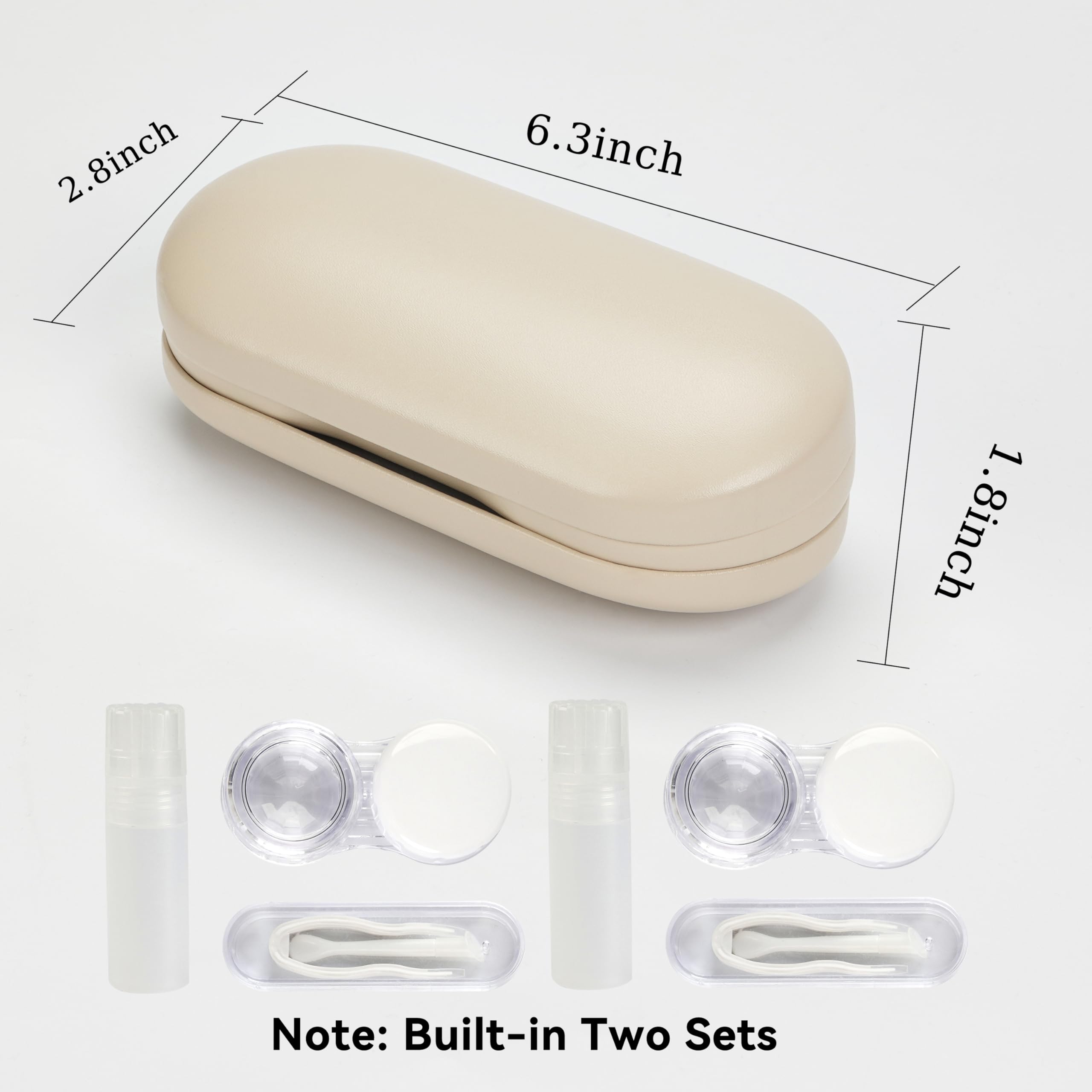 Matériau durable etui lunettes Cauyuan, protection fiable