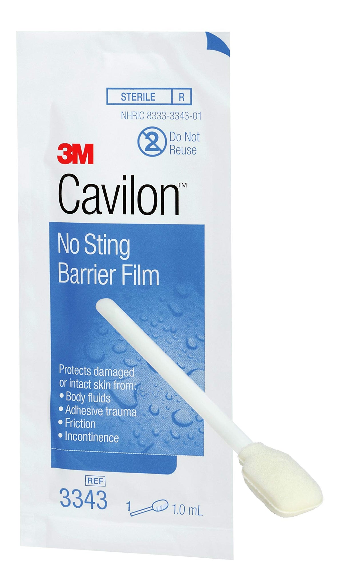 Cavilon film barrière sans douleur: application confortable protégeant la peau.