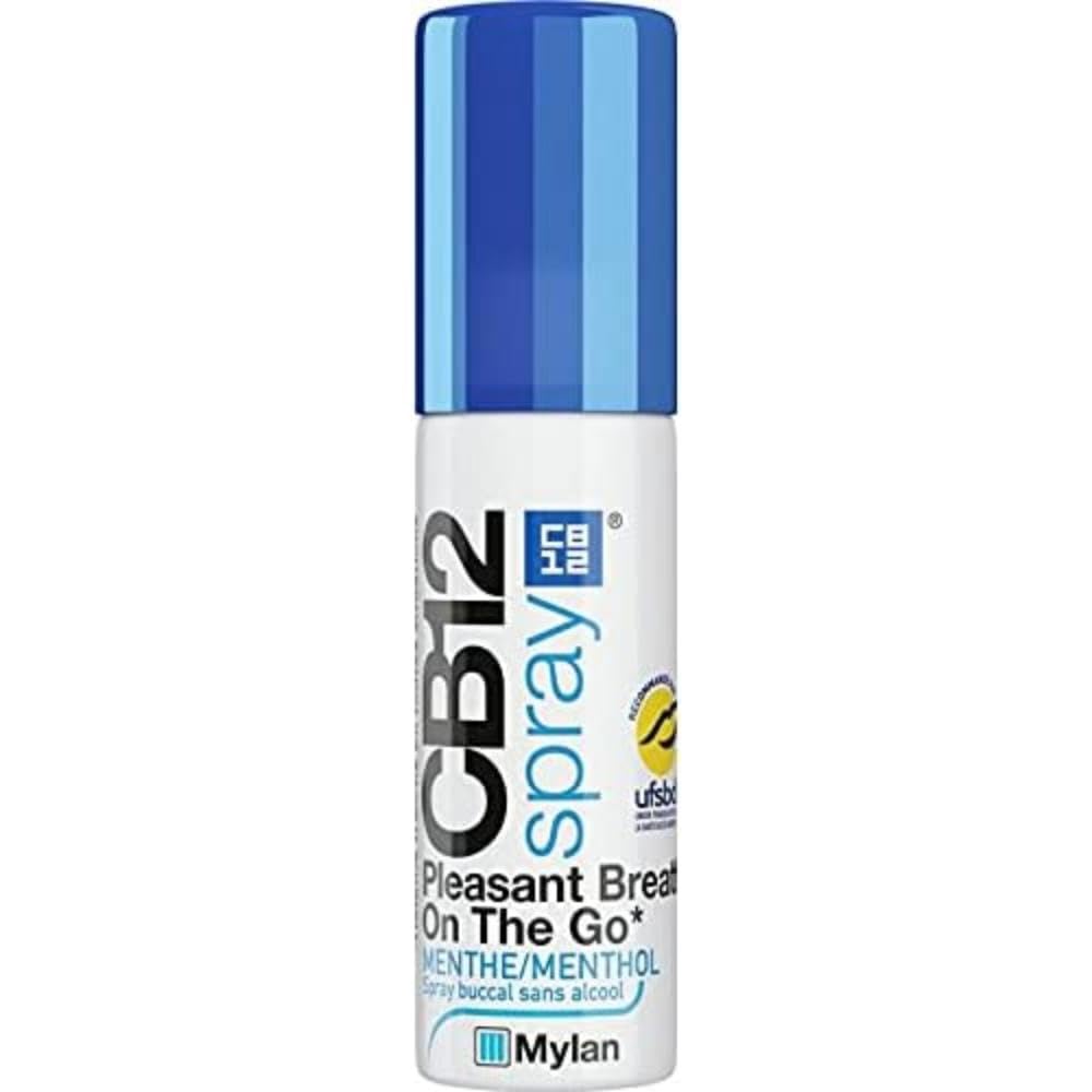 CB12 Spray Mundspray – bouteille 15 ml, haleine fraîche en déplacement.