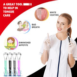 Cbiumpro gratte-langue durable en acier inoxydable ne se casse pas