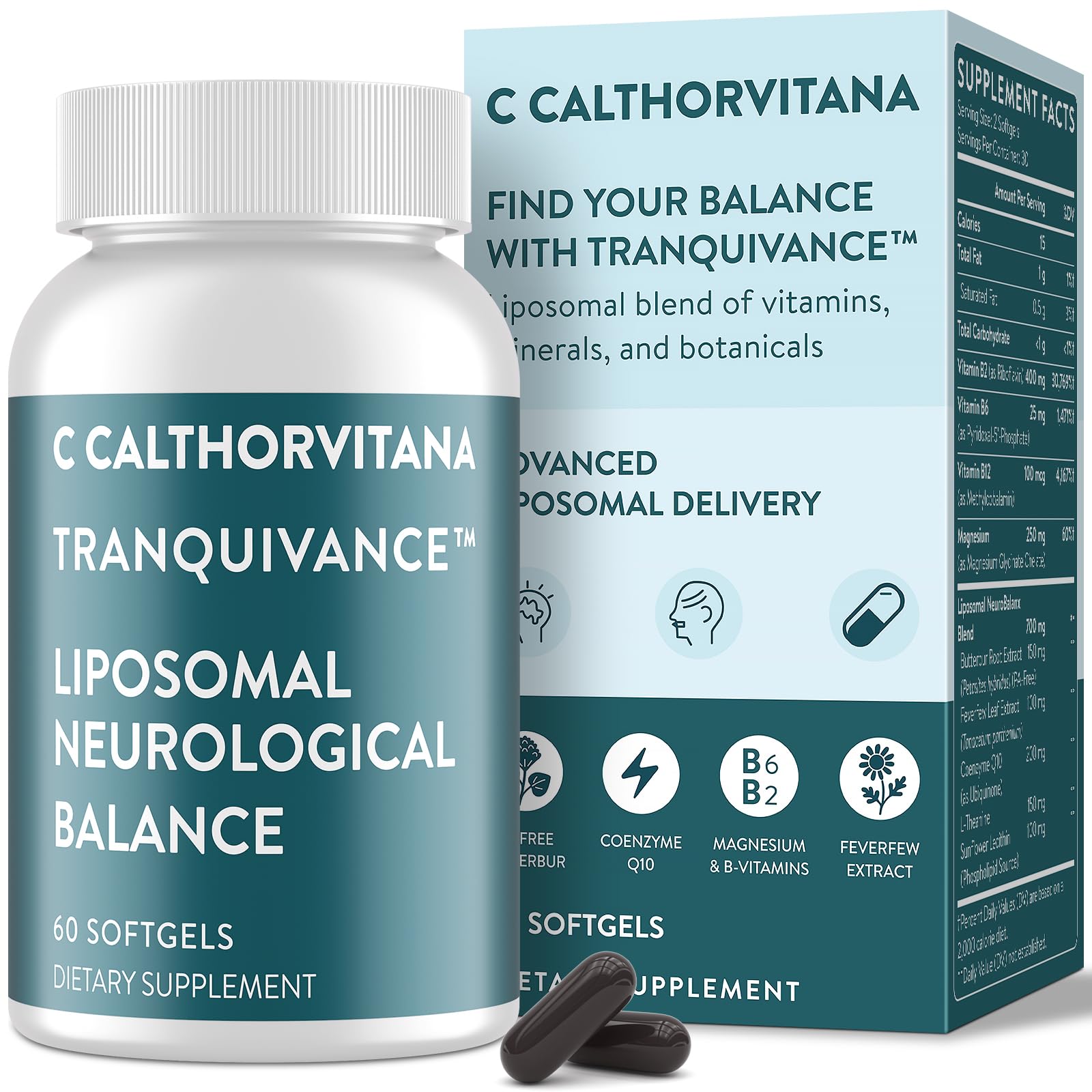 C Calthorvitana bouteille liposomale prête pour le bien‑être quotidien.