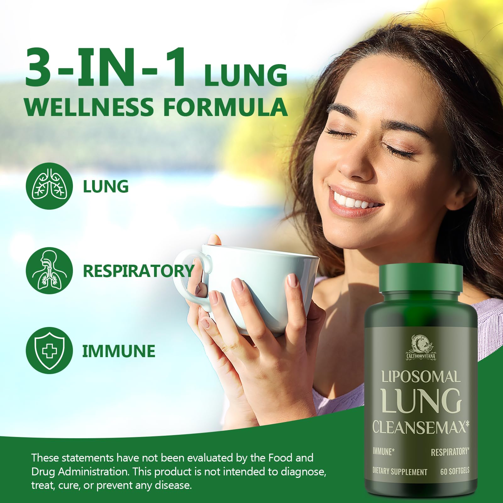 CCalthorvitana Liposomal Bienfaits Saisons: soutien tout au long de l année.