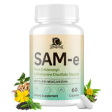 SAM-e de C Calthorvitana avec capsule dans une bouteille, utilisation quotidienne facilitée.