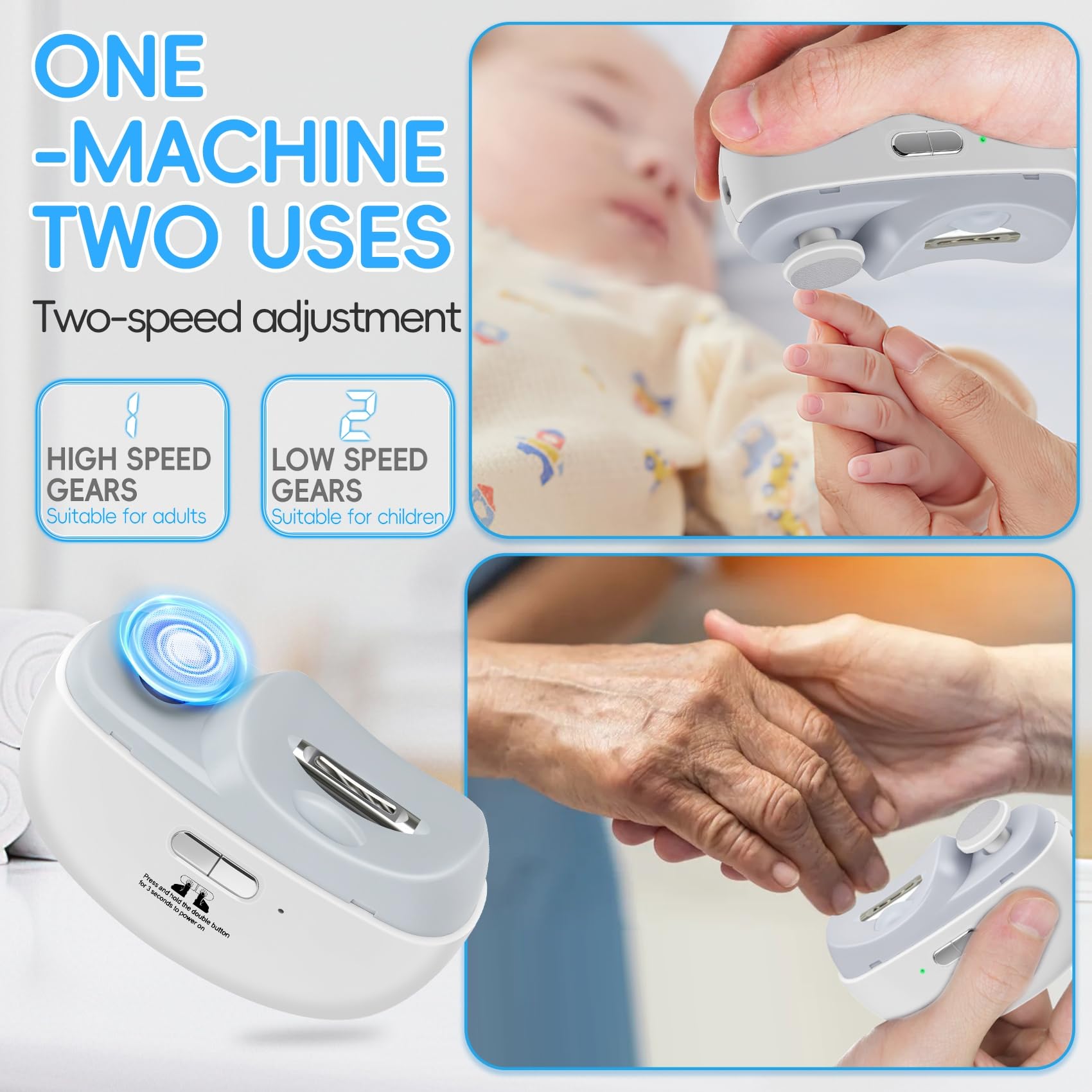 CCDobbs Lames intégrées sûres pour bébés, évite les coupures.