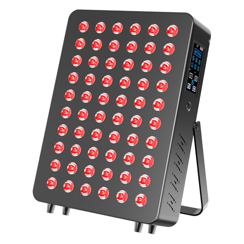 CcGiru panneau lumière rouge visage en usage, session relaxante pour le teint