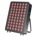 CcGiru panneau lumière rouge visage en usage, session relaxante pour le teint