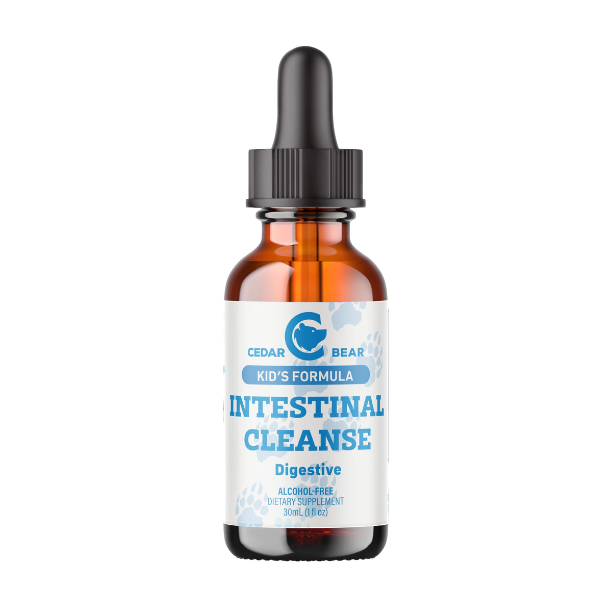 Cedar Bear Natureales, bouteille-gouttes-enfants: soutien digestif doux