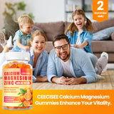 Gomme Ceecisee végane, calcium et zinc pour énergie quotidienne.