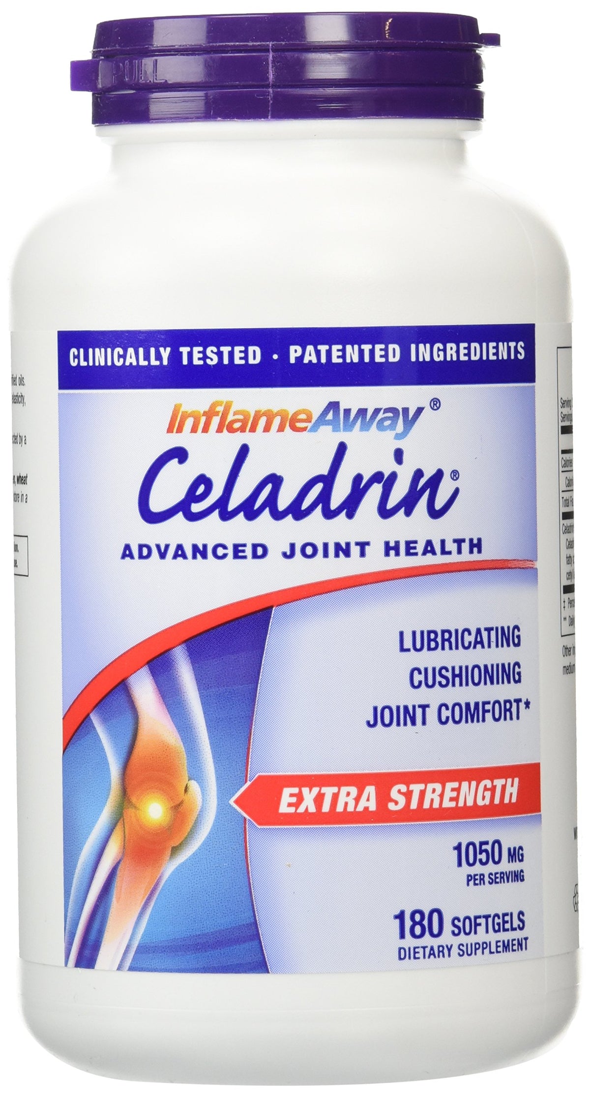 Celadrin Avancé, bouteille: soutien possible à la mobilité et au confort articulaire