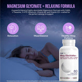 Boîte CELCLENE Magnesium Glycinate+ prête à l’emploi, sans allergènes courants.