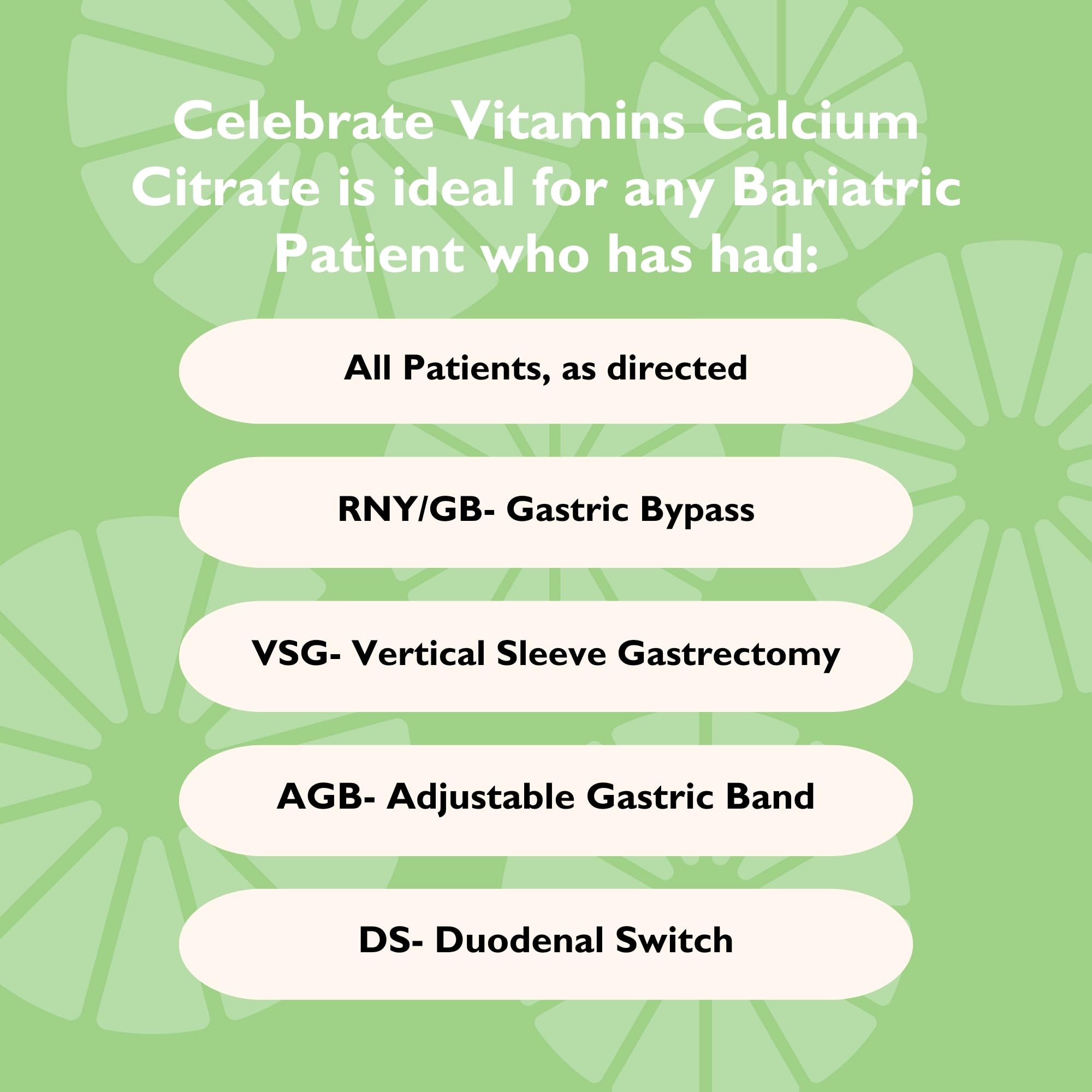 Celebrate Bariatric Calcium Chew – saveur cerise, apport quotidien en calcium et vitamine D.