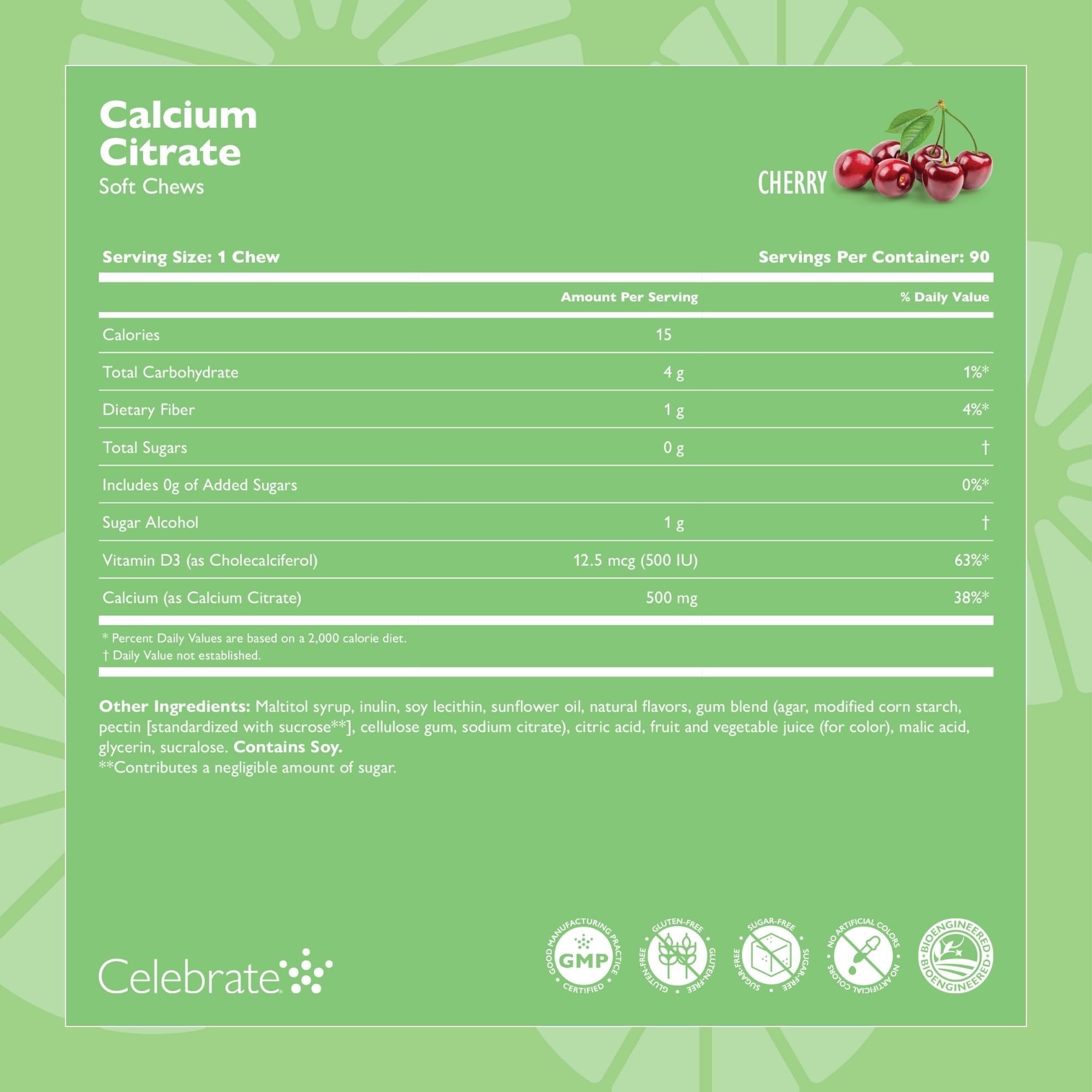 Celebrate Bariatric Calcium Chew – texture douce et agréable, expérience d'utilisation fluide.
